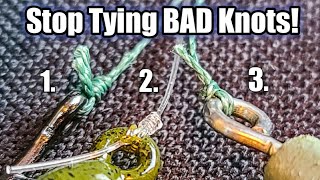 The Three BEST Fishing Knots for Beginners (FAST, STRONG, and EASY)