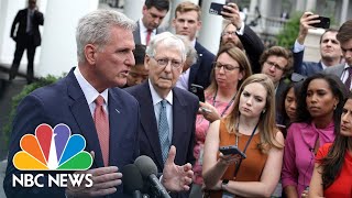 McCarthy, McConnell speak after debt ceiling meeting with Biden