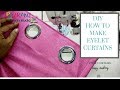 how to make eyelet curtains #appearancedesignstudio