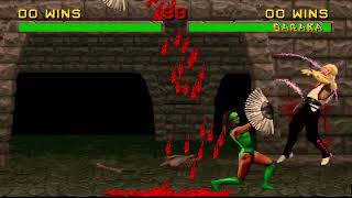 Mortal Kombat 2 Plus - Jade - One Hundred % Damage Combo