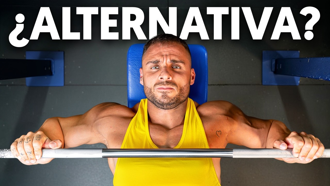No hagas PRESS DE BANCA si quieres PECTORALES GRANDES. Estas son mejores alternativas.
