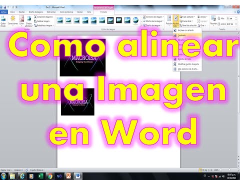 Vídeo: Com Alinear Una Foto