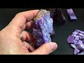 Sugilite on Manganese  Gemstones and Minerals - YouTube