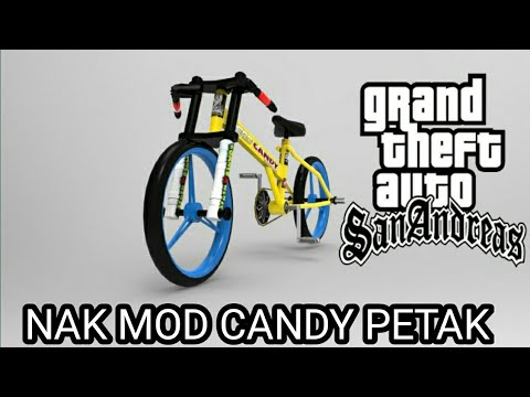 Basikal Lajak Candy Petak Gta Sa Mod Android Dan Pc - Youtube