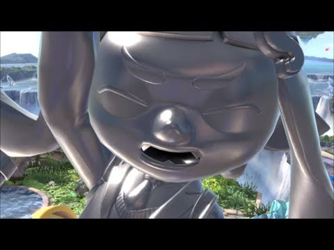 スマブラSP　メタルガール　手前やられ　自由鑑賞