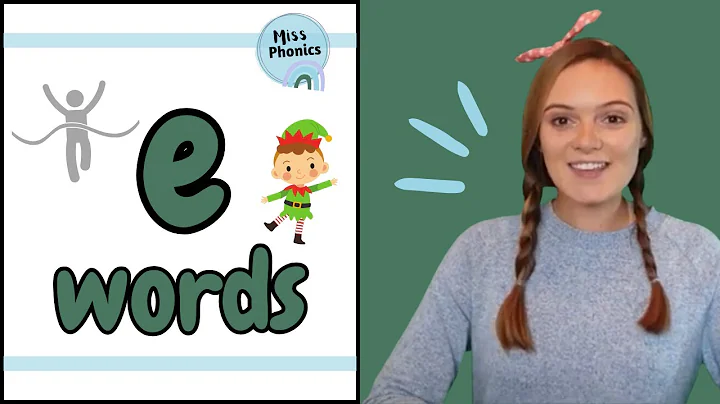 Learn to Blend 'e' Words with Miss Phonics | Phonics Blending Practice for Kids | British Teacher