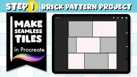 Starting Strong: STEP 1 - Making a Seamless Pattern Tile