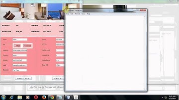 develop a Desktop application for hotel by using JAVA in NETBEANS