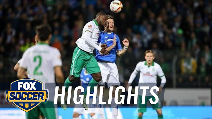 Darmstadt vs. Werder Bremen - 2015–16 Bundesliga Highlights