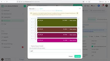 Day 2: Recoding variables seamlessly and visually on the Chisquares platform