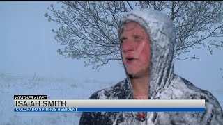 Monday night road conditions in Colorado Springs