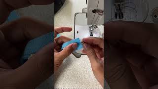 Tips pasang double kepala resleting #sewing #alwanvermak #idekreatifterbaru #sewingtutorial