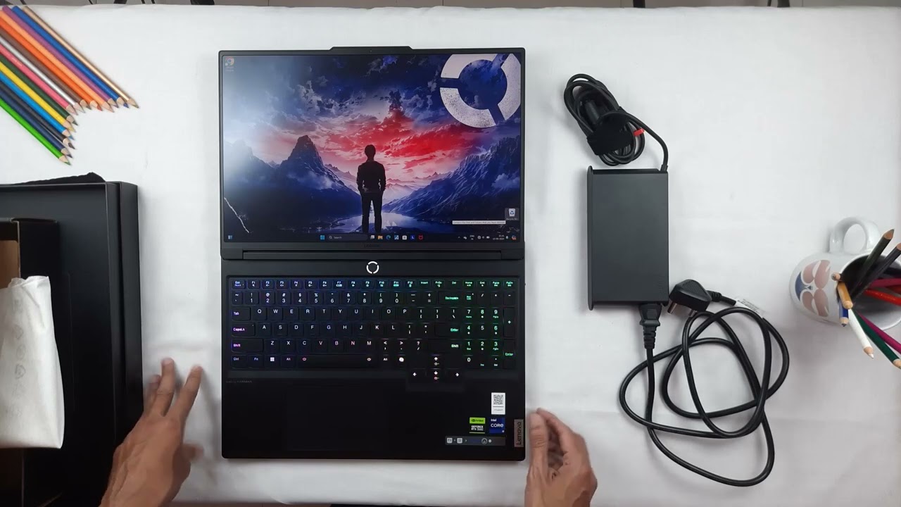 Lenovo Legion7 Laptop Unboxing video