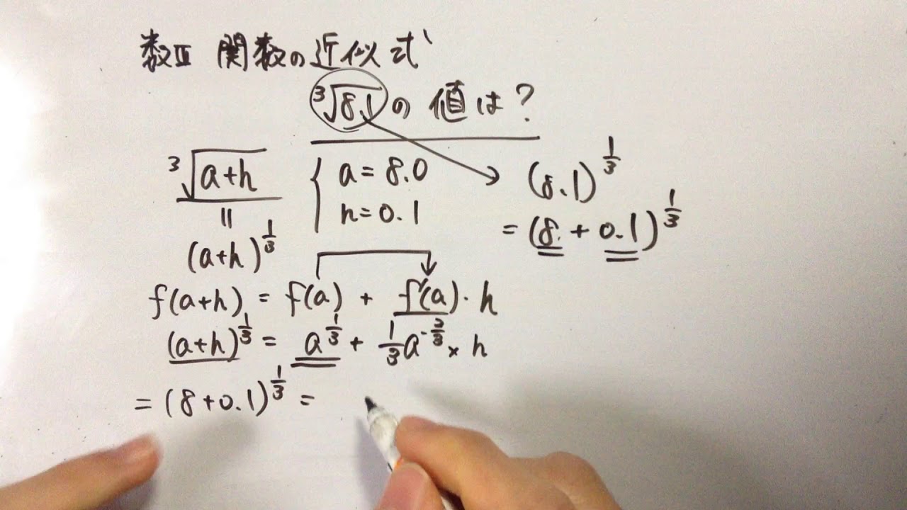 【数学III】関数の近似式を10分でマスターする