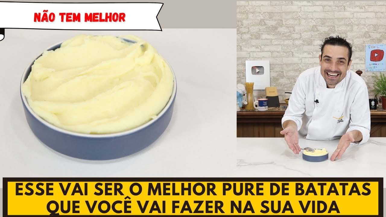 O Segredo para Fazer o PURÊ DE BATATAS Perfeito