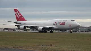 BOEING 744 ATC ER- BAG departure , EBOS