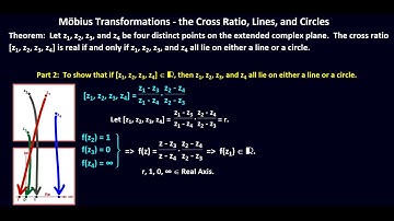 Möbius Transformations   the Cross Ratio, Lines, and Circles
