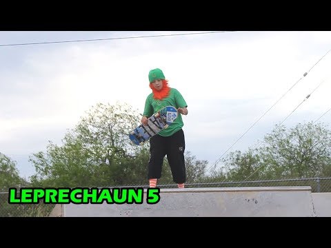 Leprechaun Skateboarding 5