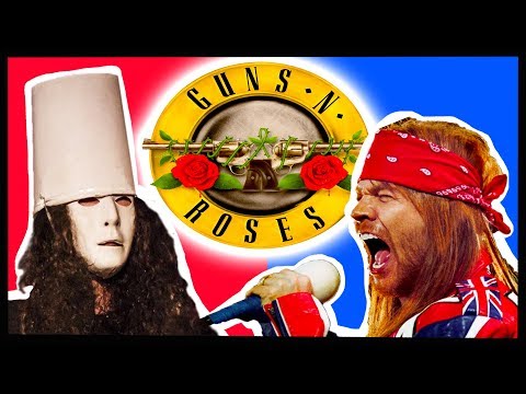 Buckethead in Guns N Roses - YouTube