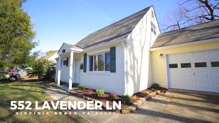 HD Tour: 552 Lavender Ln • Virginia Beach, VA 23462 HD Tour: 552 Lavender Ln • Virginia Beach, VA 23462