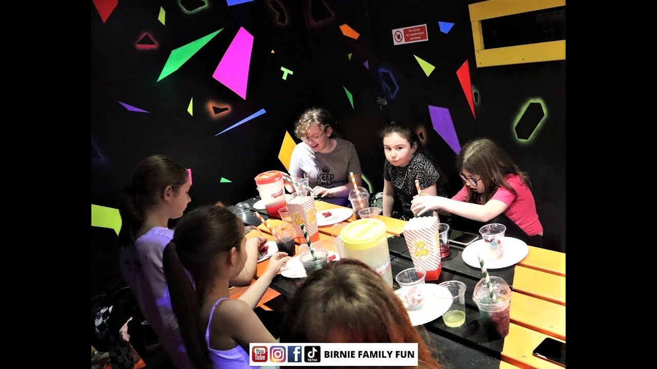 Emily's BIRTHDAY PARTY At The Infinity Trampoline Park In Inverness | Part Two - BFF Special Days
