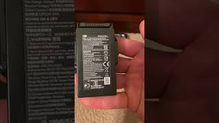 DJI support video for Mavic Air battery charging issue
