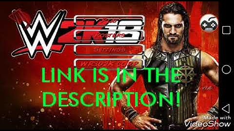 How to download WWE 2K18 REAL MOD GAME IN ANDROID!|Link in the description! All arena,entrances!