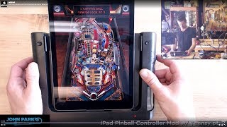 John Park's Workshop Live: iPad Pinball Controller Mod /w Teensy pt. 2 @adafruit @johnedgarpark