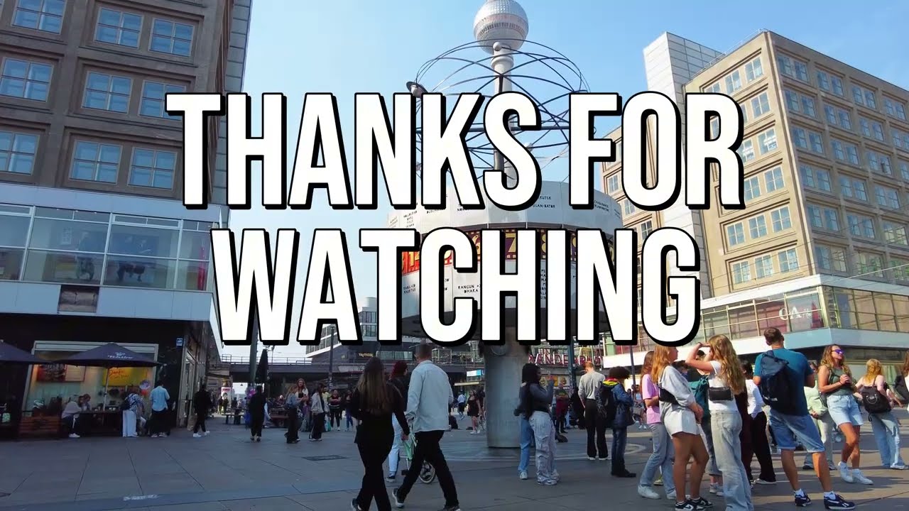 ST. MARIENKIRCHE, FERNSENHUM & THE WORLD TIME CLOCK