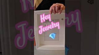 IKEA shadow box to the most extra jewelry box ever #craft #glitter #jewellery #jewelry