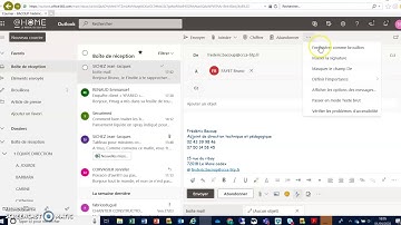 aide accusé reception mail