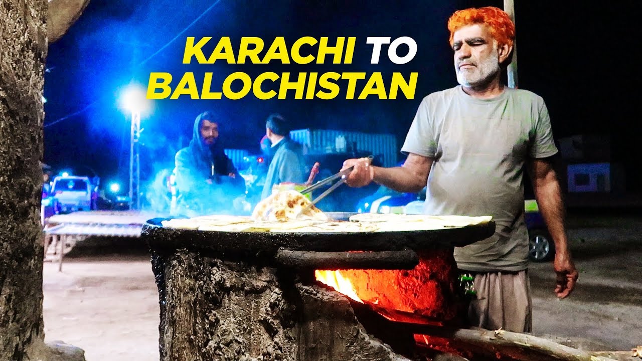 Mutton Rosh & Much More |Karachi to Ormara Trip | Pakistan Street Food | Deep Sea Fishing | Street Food PK