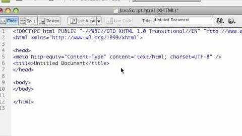 Introduction to JavaScript (1) - the Script tag