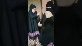 masha-allah. Teach the child how to wear the niqab! #islamic #islamicvideo #mashallah #shortvideo