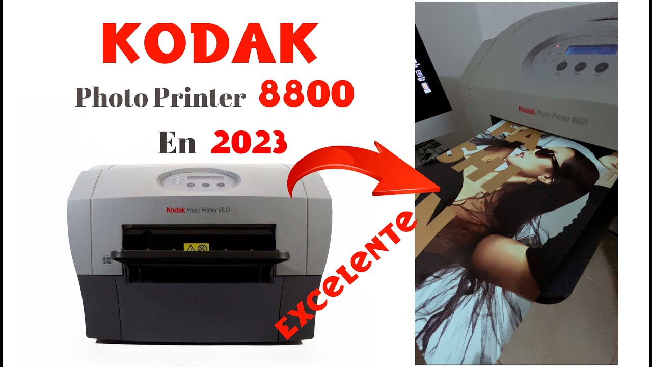 KODAK PHOTO PRINTER 8800 LA MEJOR EN 2023 FOTOGRAFÍA PROFESIONAL YouTube