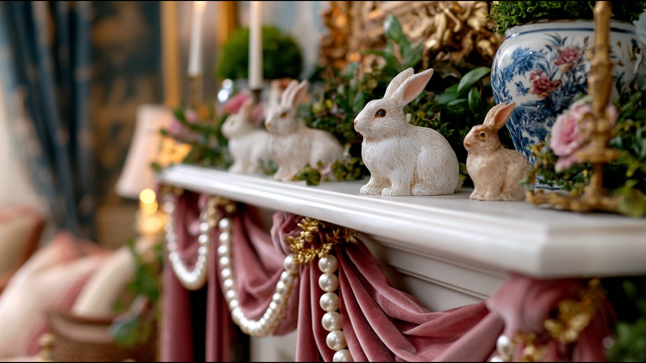 60 Ideas of Luxurious Elegant Easter Decoration for Glamorous Spring Home Styling