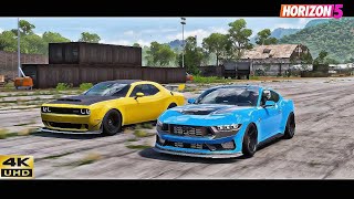 FH5 EPIC DRAG RACE! FORD DRAK HORSE, GT500, MONARO, MUSTANG GT, CT4-V, VIPER GTS, Z06, ZL1, GEN-GTS screenshot 2