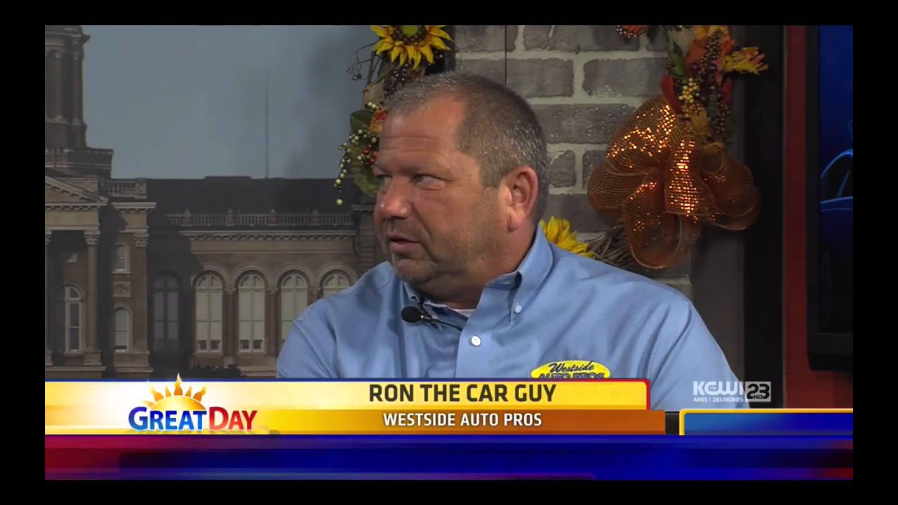 Des Moines Best Auto repair Ron Car Guy AquaPel YouTube