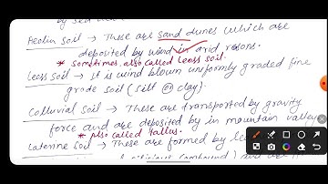 Geotechnical Engineering 1 | B-tech 5th Semester Exam | Civil Engineering | Part 01 | Types of Soils