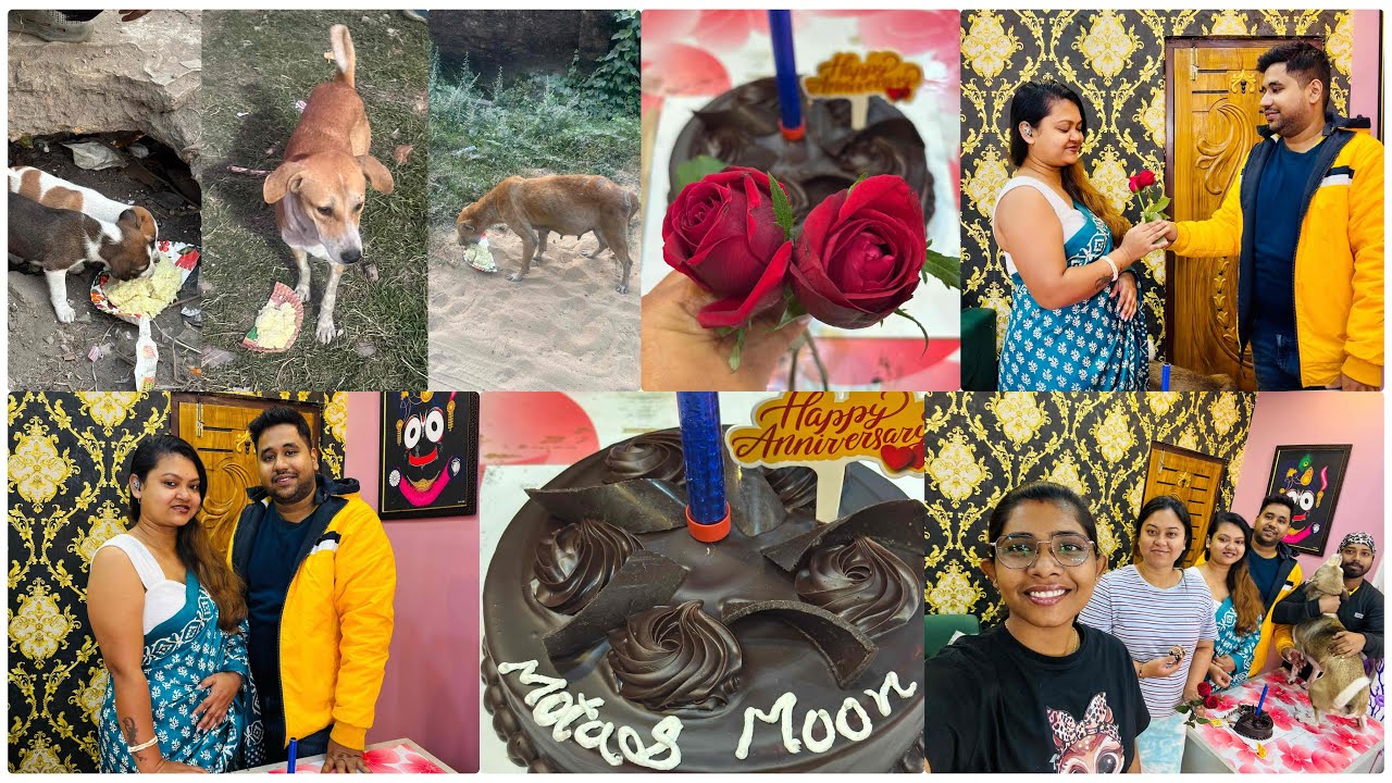 We celebrated our 3rd anniversary with them❤️