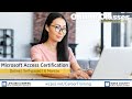 Career Training Certificates - Microsoft Access Certification Training