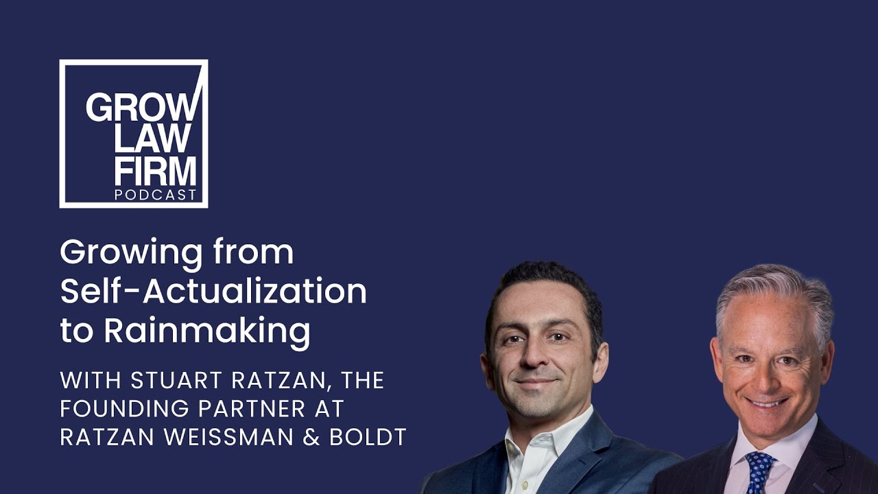 From Self-Actualization to Rainmaking with Stuart Ratzan, Founder at ...