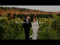 Groom Wanted To Marry The Bride After Their First Date | Maquam Barn &amp; Winery Vermont Wedding