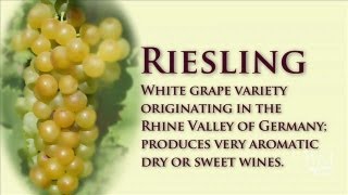 White Wine-Riesling: Wine Dictionary w/ Lettie Teague