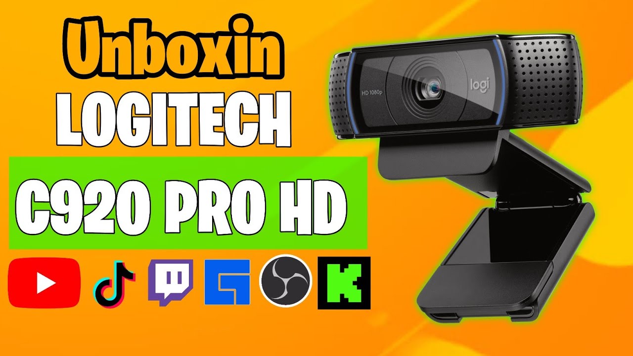 📷 Webcam Logitech C920S PRO HD Unboxin, primeras impresiones y