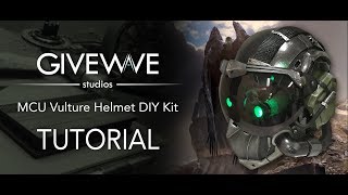 MCU Vulture Helmet TUTORIAL ( Spiderman Homecoming )