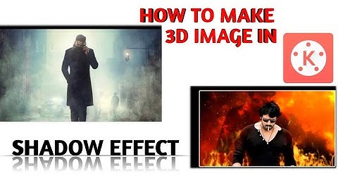 How to make 3D shadow effect in kinemaster #editing #Tutorial