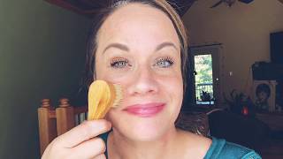 Watch My Skin Transform To Glowing With This Facial Dry Brushing Method