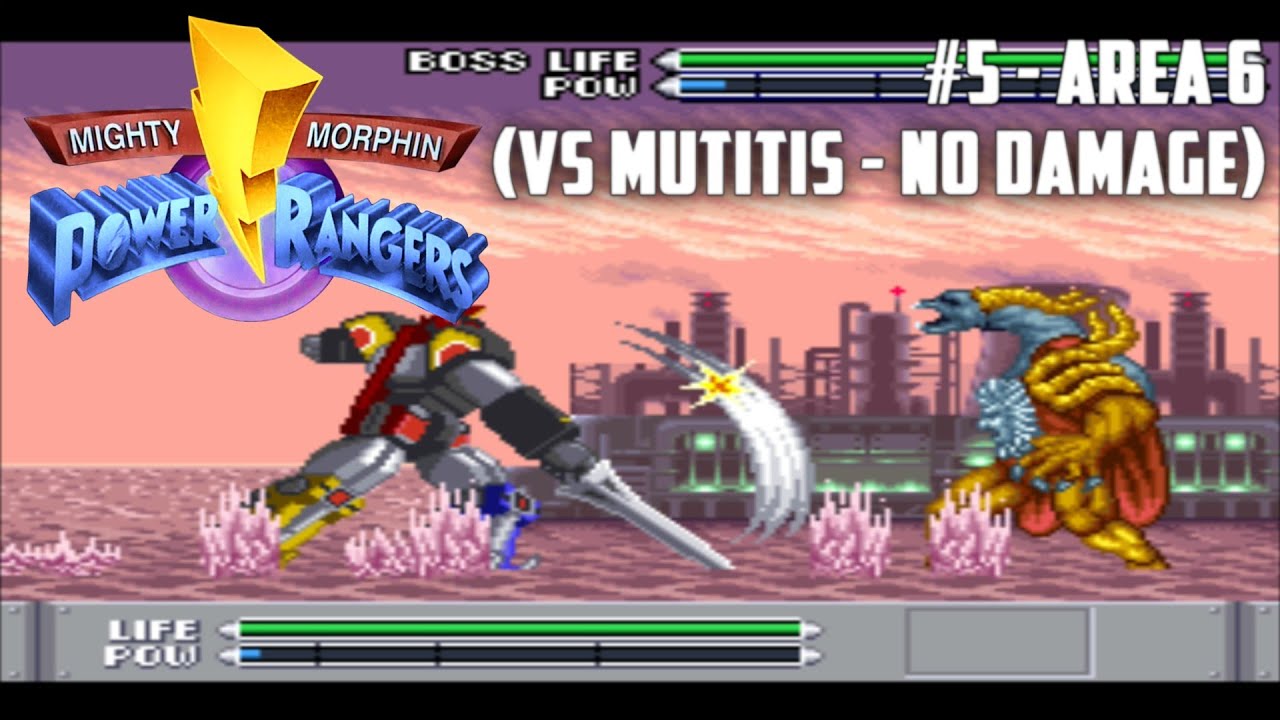 Mighty Morphin Power Rangers #5 - Area 6 (VS Mutitis - No Damage)