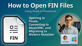 How to Open FIN Files (Finale Notation)